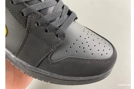 Hyperoad Low University 'Black Jordan Air Gold' 1 1125